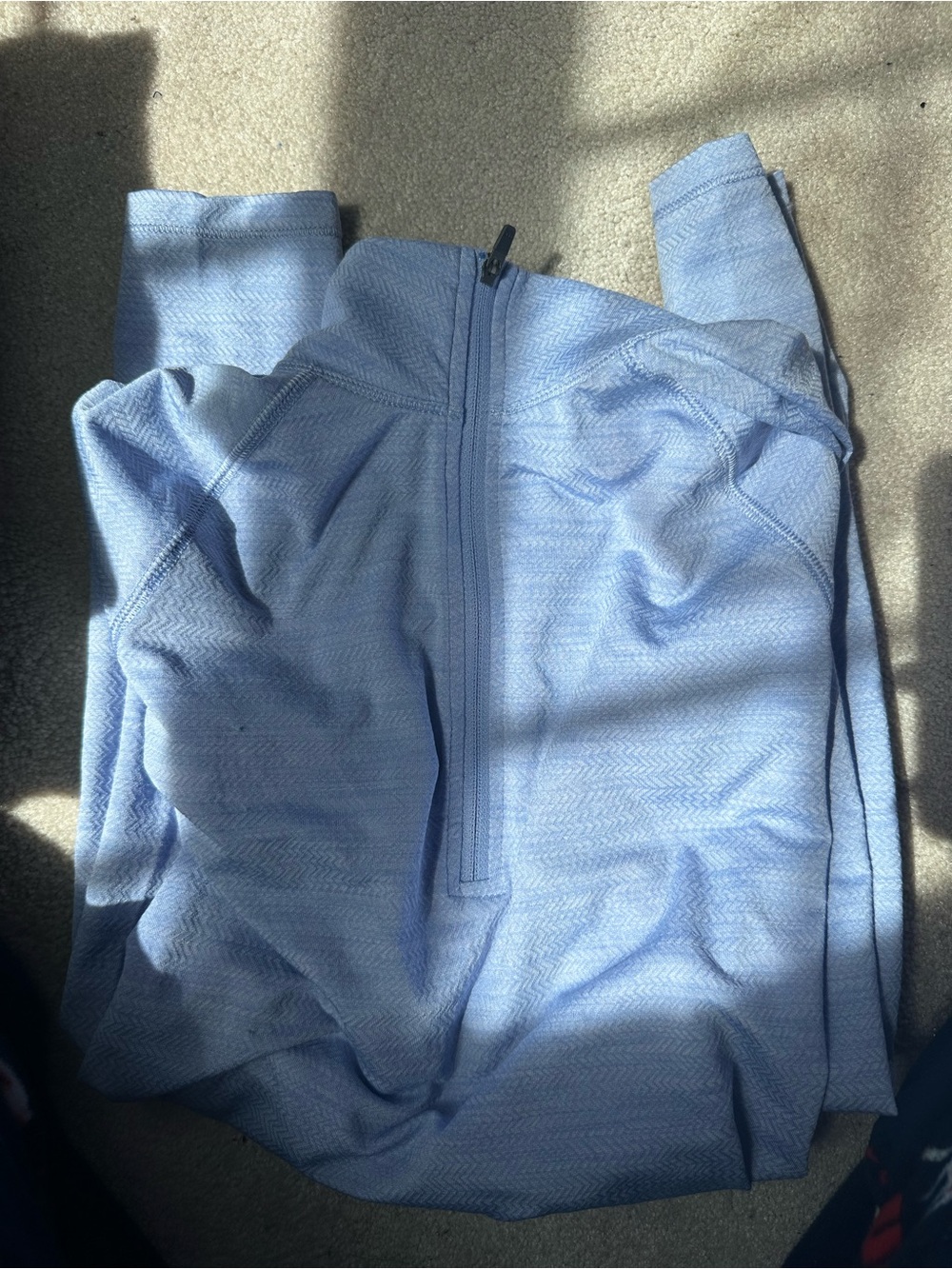 DSG Light Blue Quarter-Zip Pullover